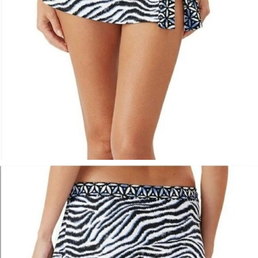 Tommy Bahama Zanzibar Shirred Bandini/Tankini 3 PIECE SET - Size XL/L - NWT $289 - Picture 9 of 13